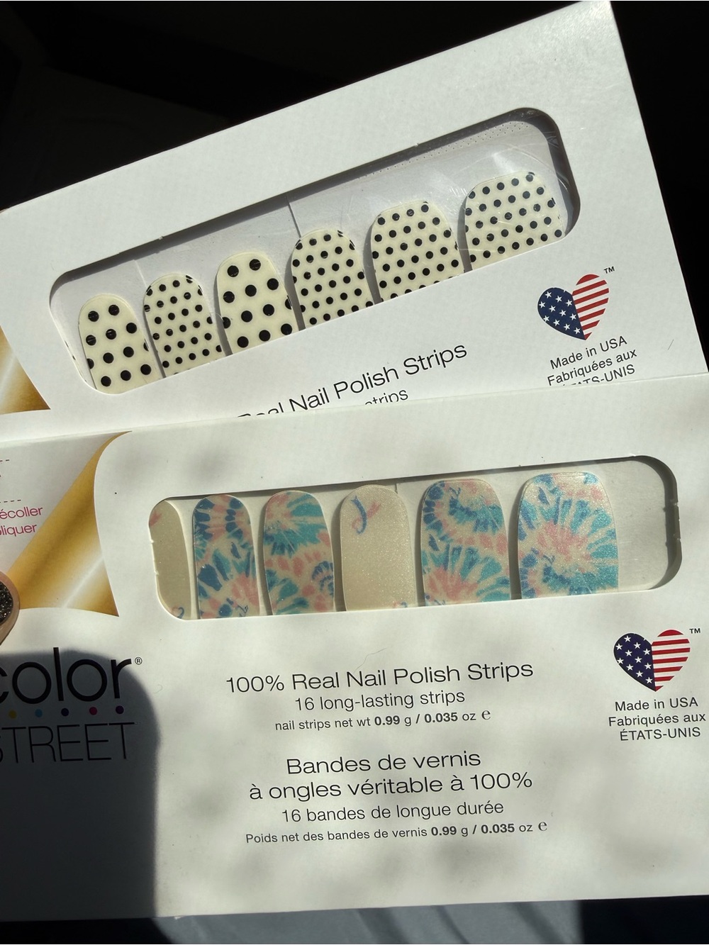 Color Street Hold Me Close & Polka Dot Com